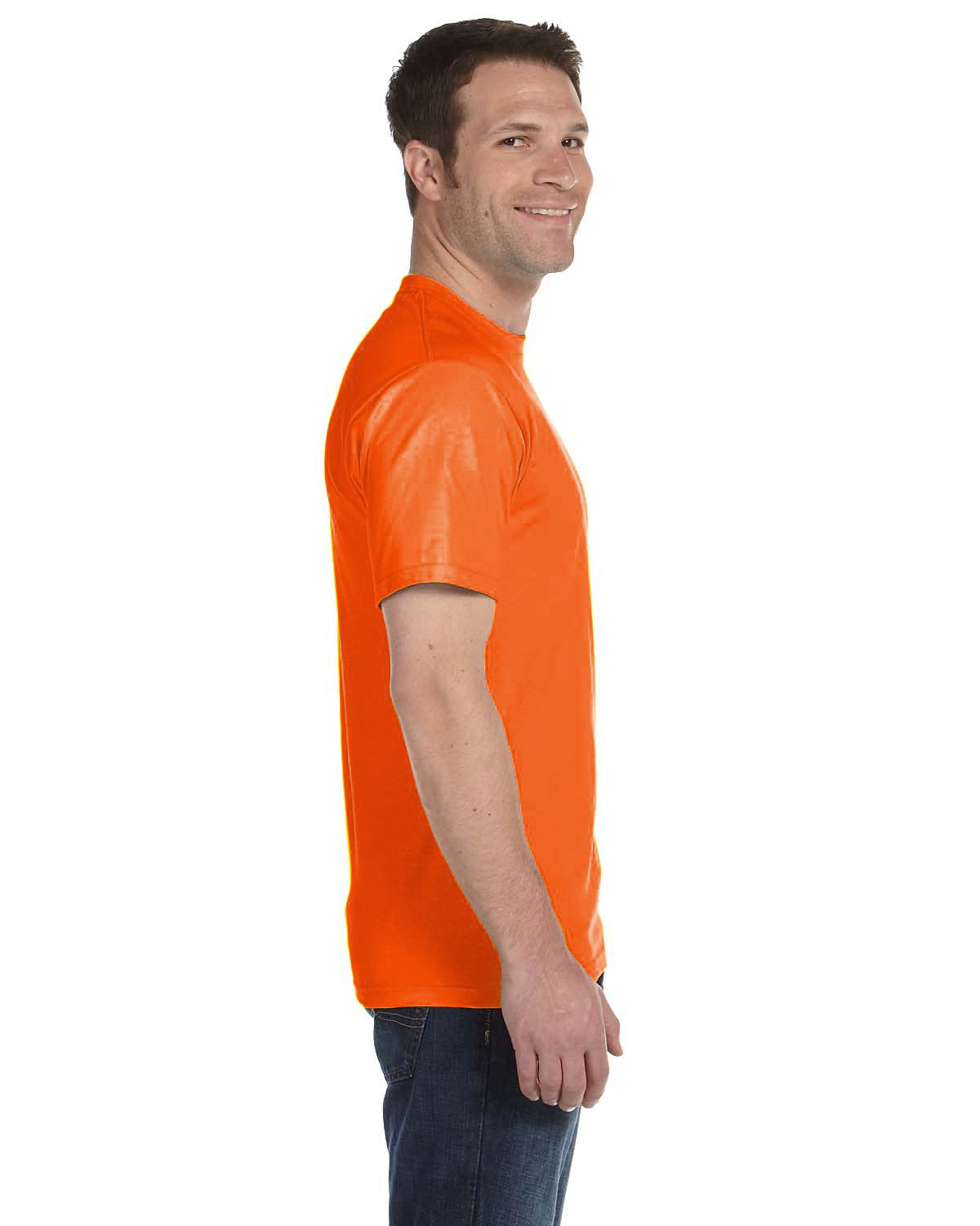 The Blue Collar Tee - Safety Orange